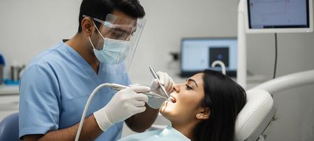 Periodontal gum care scaling root planing flap surgery